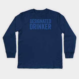 Drinking Kids Long Sleeve T-Shirt